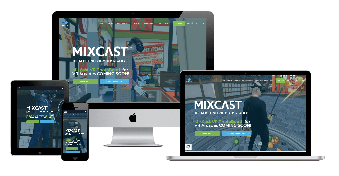 MixCast Website Development