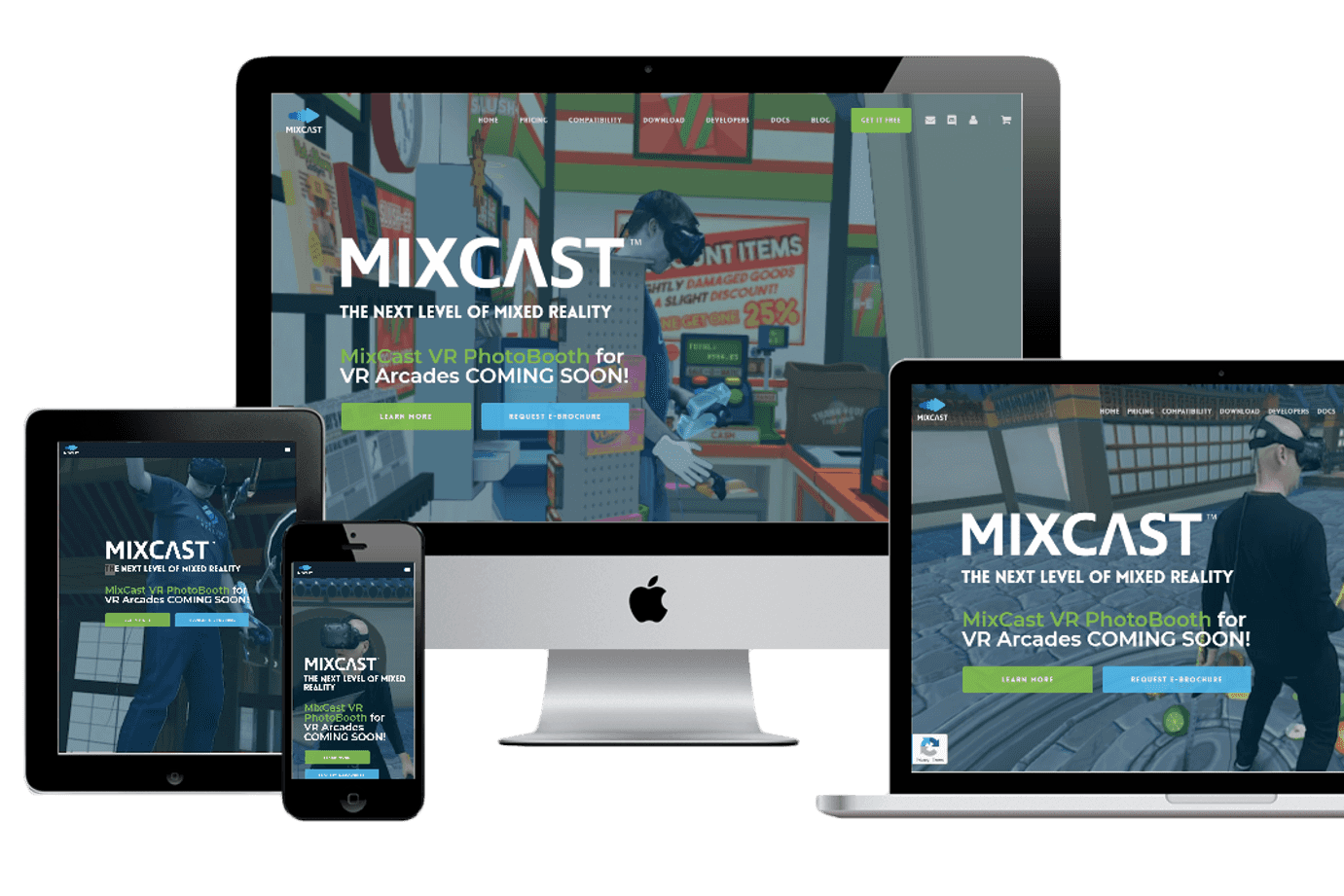 MixCast Website Development