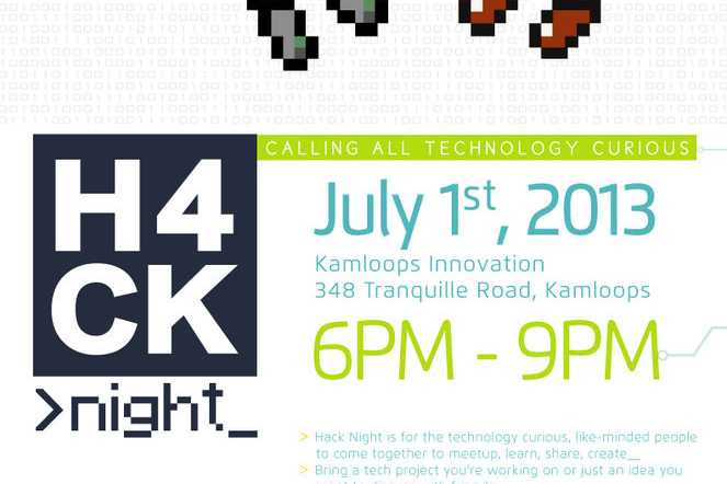 HACK Night poster design